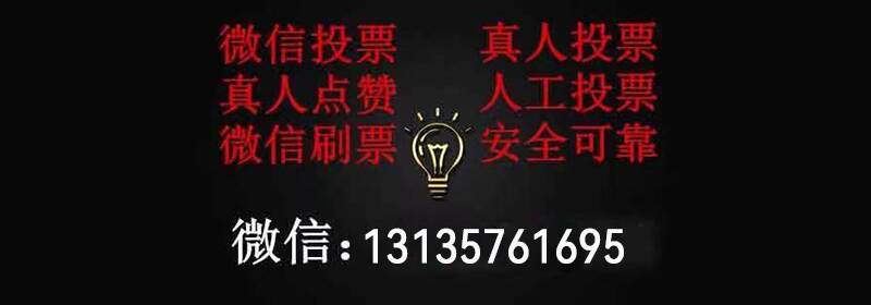 帮忙投票广告